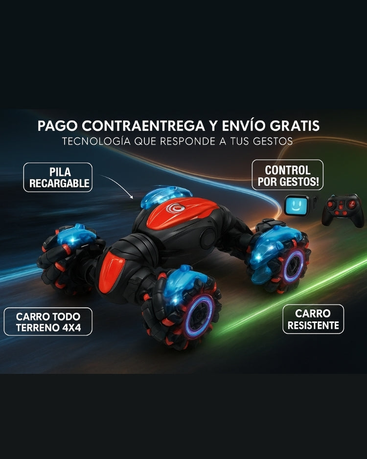 Carro Acrobático StuntMaster 360° 6 en 1 ®