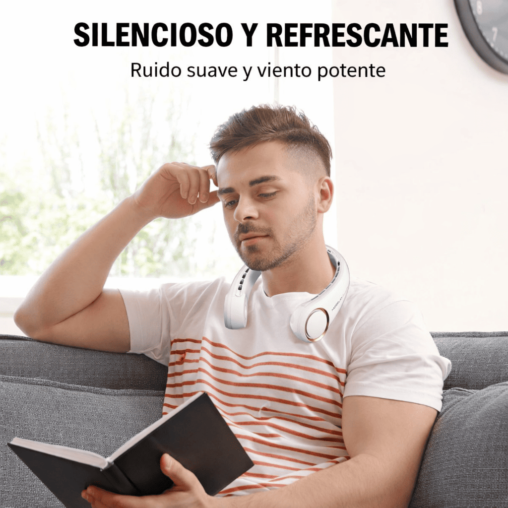 BrisaGo® - Ventilador de Cuello Portátil